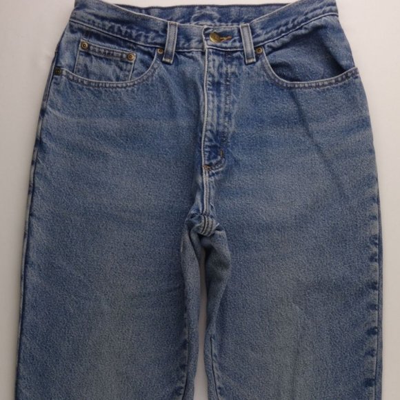 SOLD LL Bean Double L Flannel Lined Relaxed 10 A923 - Picture 4 of 6